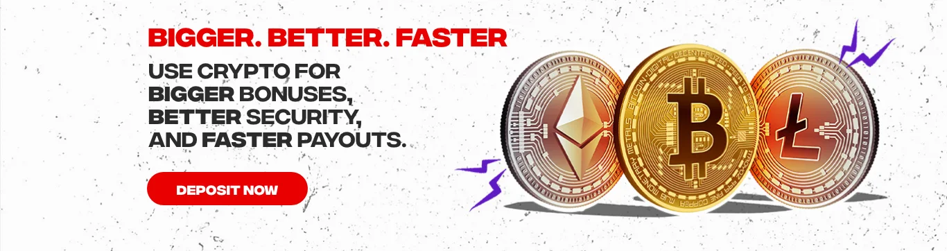 Crypto Casino Bonus Promo Banner - Desktop